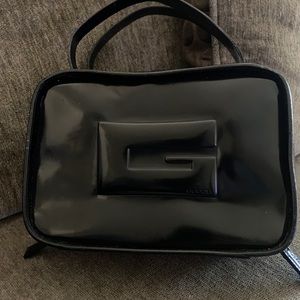 MINI GUCCI BLACK PATENT PURSE🍃🌹🍃🌹